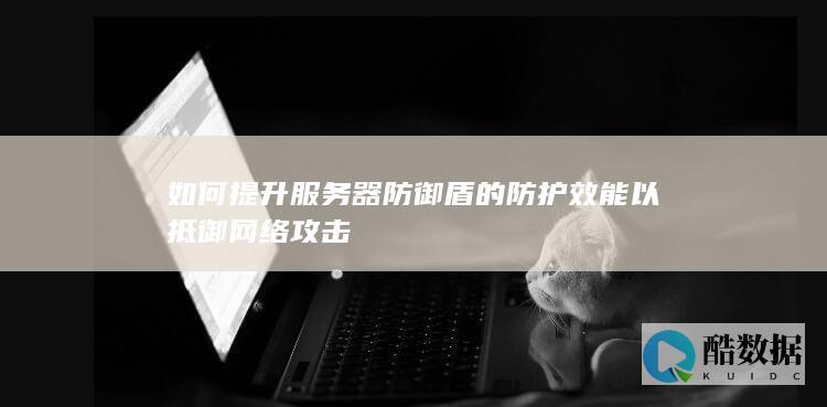 如何提升服务器防御盾的防护效能以抵御网络攻击