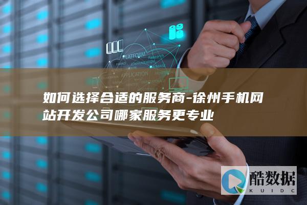 如何选择合适的服务商-徐州手机网站开发公司哪家服务更专业