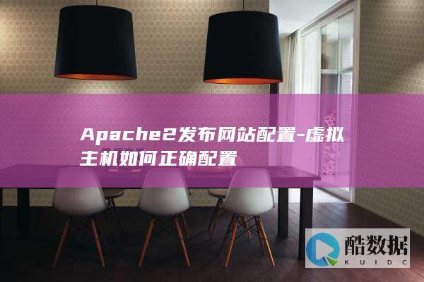 Apache2发布网站配置-虚拟主机如何正确配置