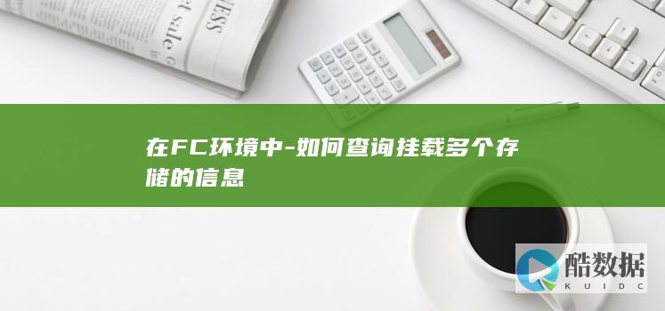 FC环境多存储查询