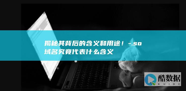 揭秘其背后的含义和用途！-.so域名究竟代表什么含义