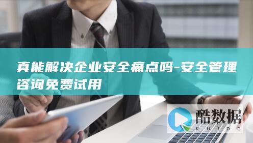 真能解决企业安全痛点吗-安全管理咨询免费试用