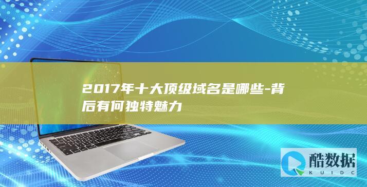 2017年十大顶级域名是哪些-背后有何独特魅力