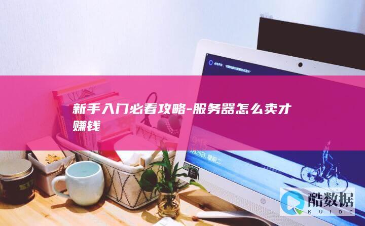 服务器怎么卖赚钱新手