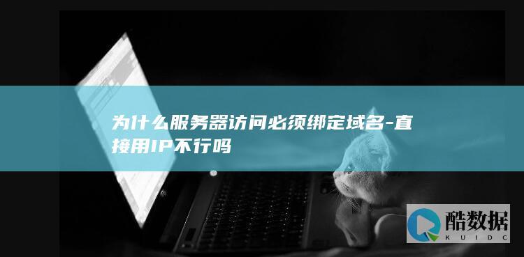 为什么服务器访问必须绑定域名-直接用IP不行吗