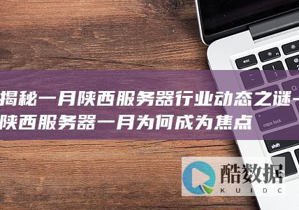 揭秘一月陕西服务器行业动态之谜-陕西服务器一月为何成为焦点