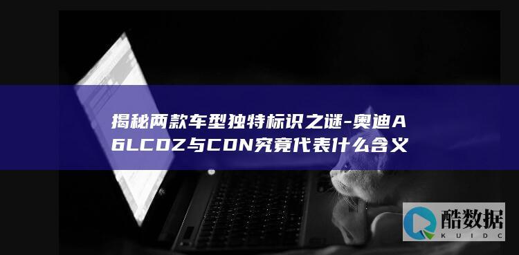 揭秘两款车型独特标识之谜-奥迪A6LCDZ与CDN究竟代表什么含义