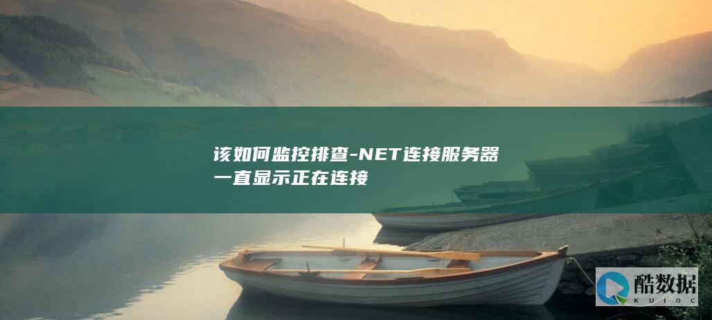 NET服务器一直显示正在