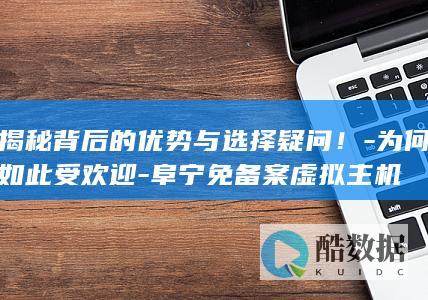 揭秘背后的优势与选择疑问！-为何如此受欢迎-阜宁免备案虚拟主机