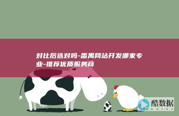 对比后选对吗-番禺网站开发哪家专业-推荐优质服务商