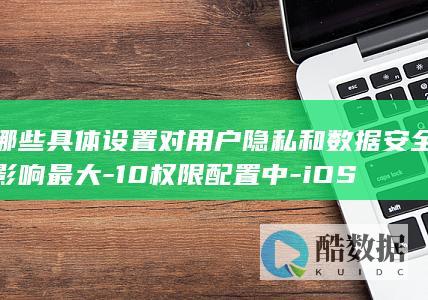 哪些具体设置对用户隐私和数据安全影响最大-10权限配置中-iOS