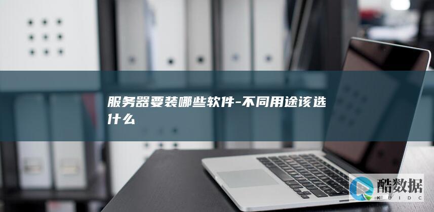 服务器要装哪些软件-不同用途该选什么