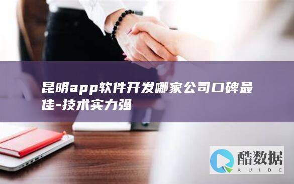 昆明app软件开发哪家公司口碑最佳-技术实力强