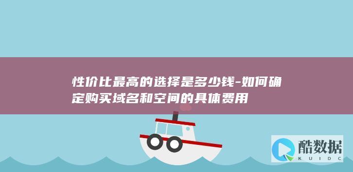 性价比最高的选择是多少钱-如何确定购买域名和空间的具体费用