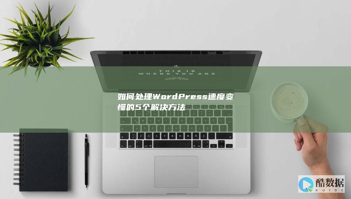如何处理WordPress速度变慢的5个解决方法