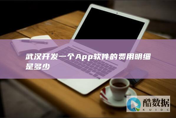 武汉开发一个App软件的费用明细是多少