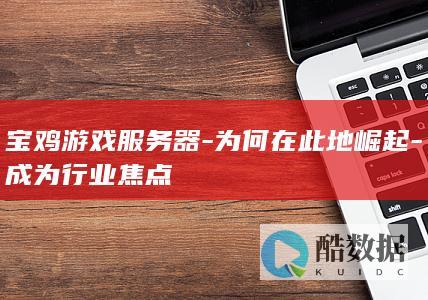 宝鸡游戏服务器-为何在此地崛起-成为行业焦点