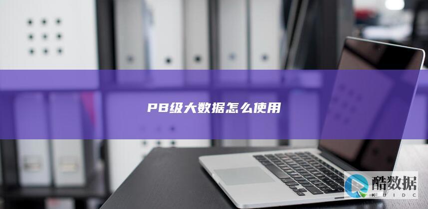 PB级大数据怎么使用