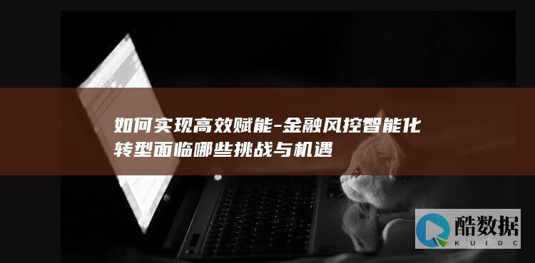 金融风控智能化转型面临哪些挑战与机遇