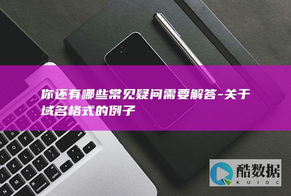 你还有哪些常见疑问需要解答-关于域名格式的例子