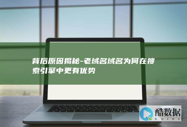 背后原因揭秘-老域名域名为何在搜索引擎中更有优势