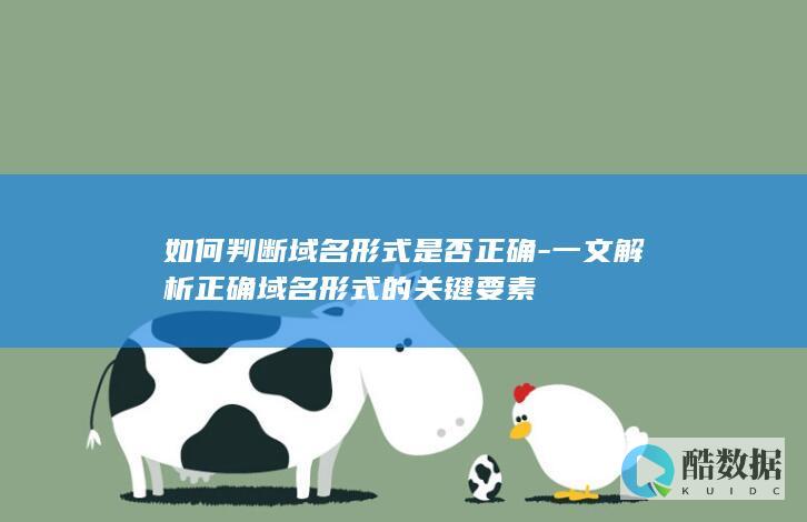 如何验证格式正确性