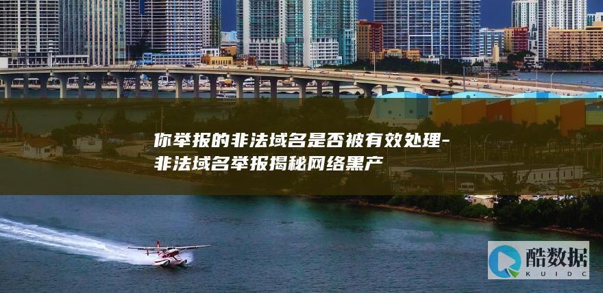 非法域名举报处理结果追踪