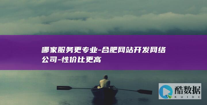 合肥网站开发专业服务商对比