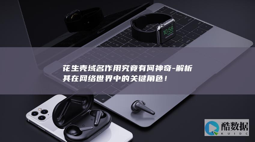 花生壳域名作用究竟有何神奇-解析其在网络世界中的关键角色！