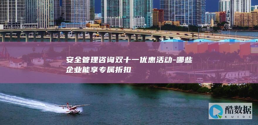 企业安全咨询双十一专属折扣