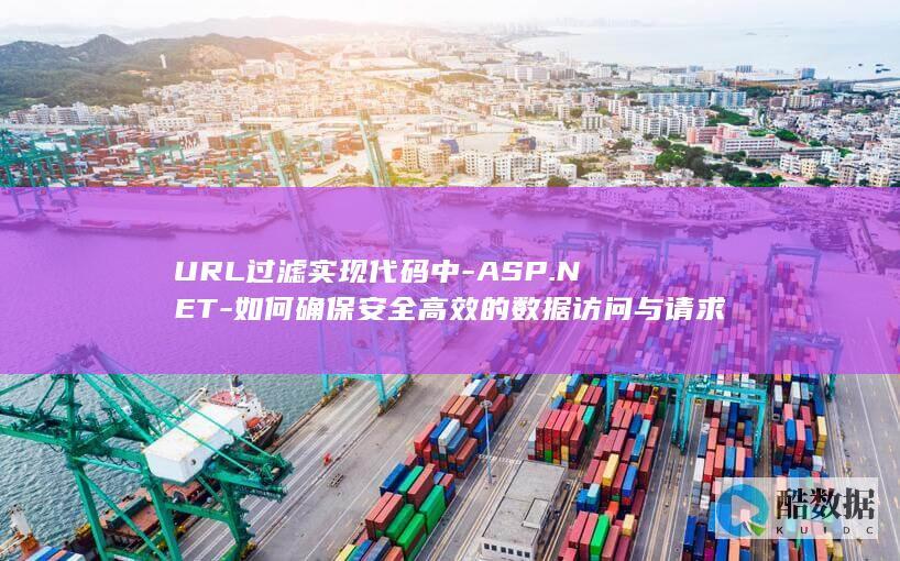 URL过滤实现代码中-ASP.NET-如何确保安全高效的数据访问与请求处理