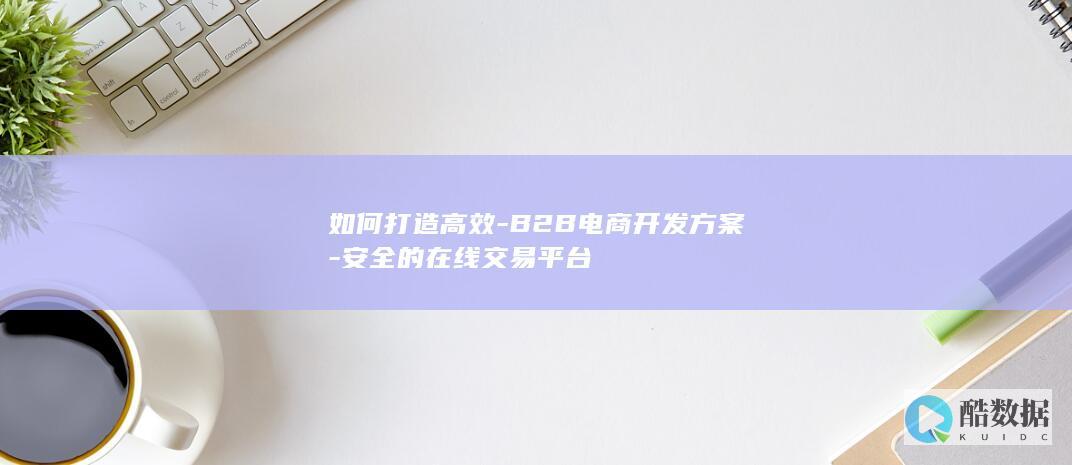 如何打造高效-B2B电商开发方案-安全的在线交易平台