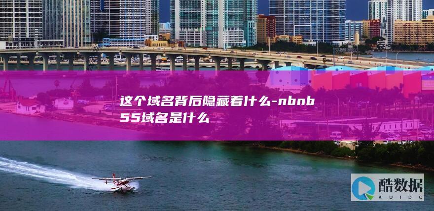 这个域名背后隐藏着什么-nbnb55域名是什么