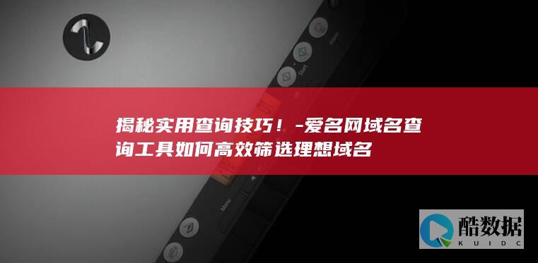 揭秘实用查询技巧！
