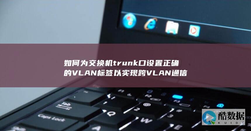 如何为交换机trunk口设置正确的VLAN标签以实现跨VLAN通信