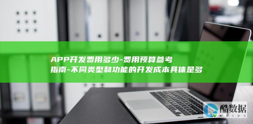 APP开发费用多少-费用预算参考指南-不同类型和功能的开发成本具体是多少