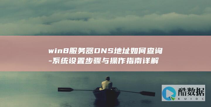 8系统DNS配置操作指南