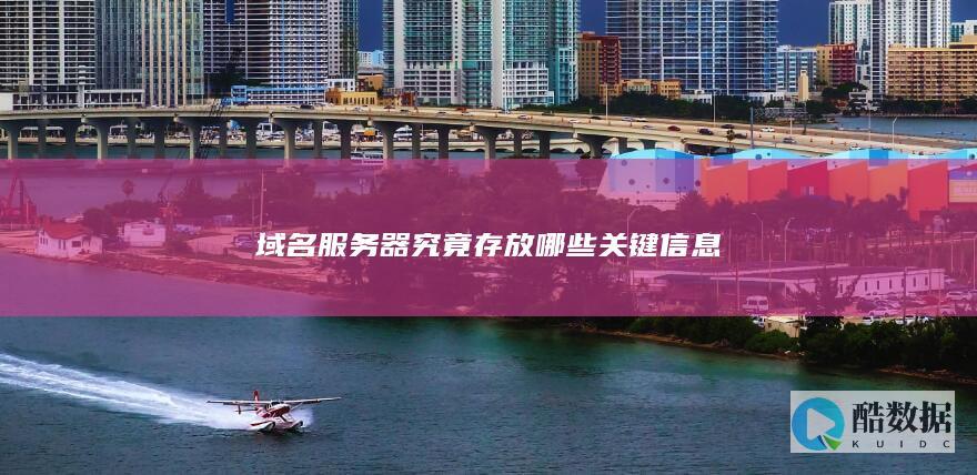 域名服务器究竟存放哪些关键信息