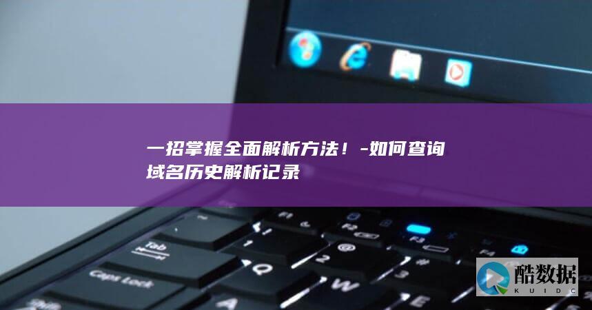 查询域名历史记录技巧