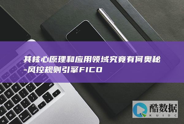 其核心原理和应用领域究竟有何奥秘-风控规则引擎FICO