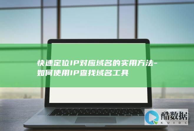 快速定位IP对应域名的实用方法-如何使用IP查找域名工具