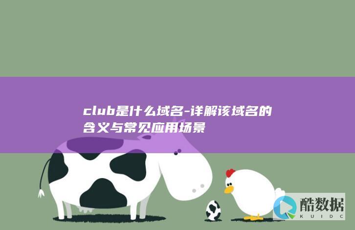 详解该域名的含义与常见应用