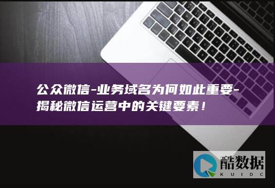公众微信-业务域名为何如此重要-揭秘微信运营中的关键要素!