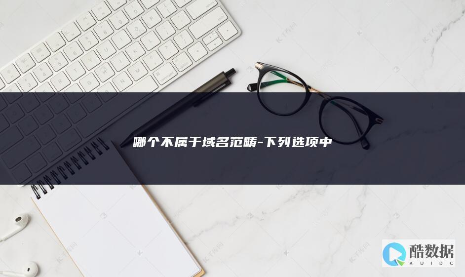 哪个不属于域名范畴