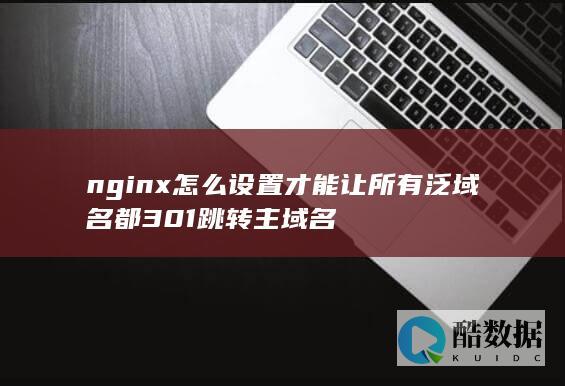 怎么设置才能让所有泛域名都301跳转主域名