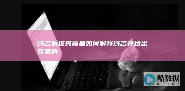 域名系统究竟是如何解释域名并给出答案的