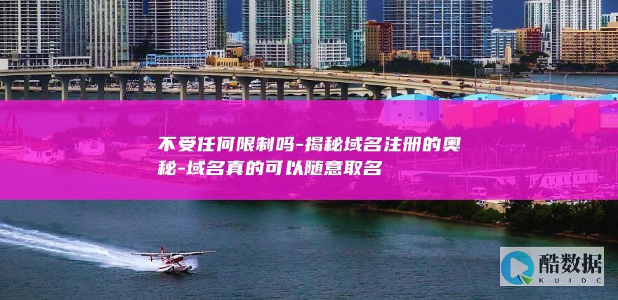 不受任何限制吗-揭秘域名注册的奥秘-域名真的可以随意取名