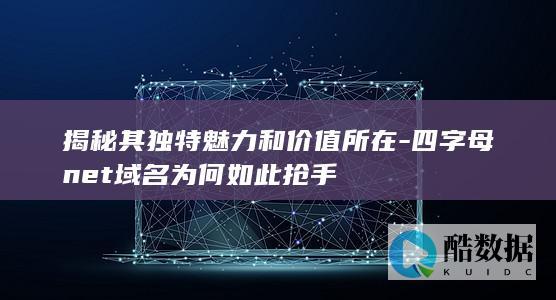 四字母net域名抢手之谜