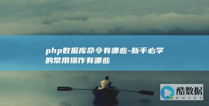 php数据库命令有哪些-新手必学的常用操作有哪些