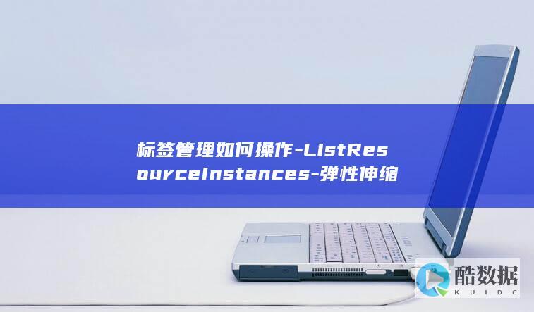 标签管理如何操作-ListResourceInstances-弹性伸缩API